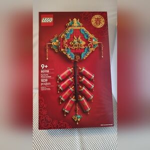 Lego 80118 Fortune Firecracker NWT Building Toy Set The Spring Festival